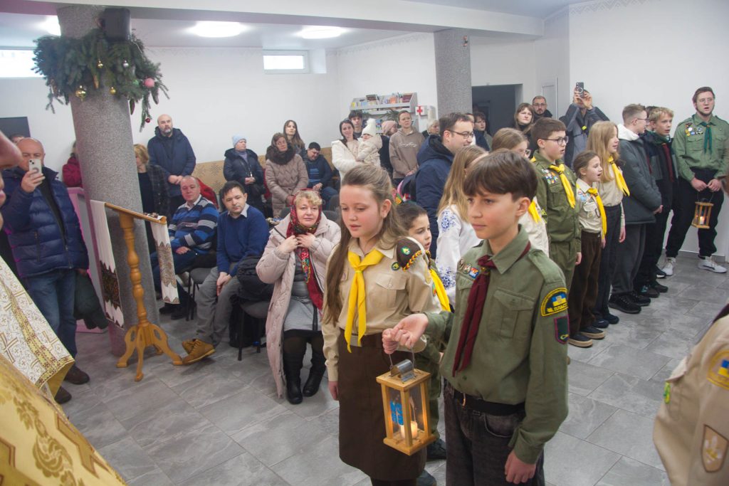 Вифлеємський вогонь знову прибув до нашої громади