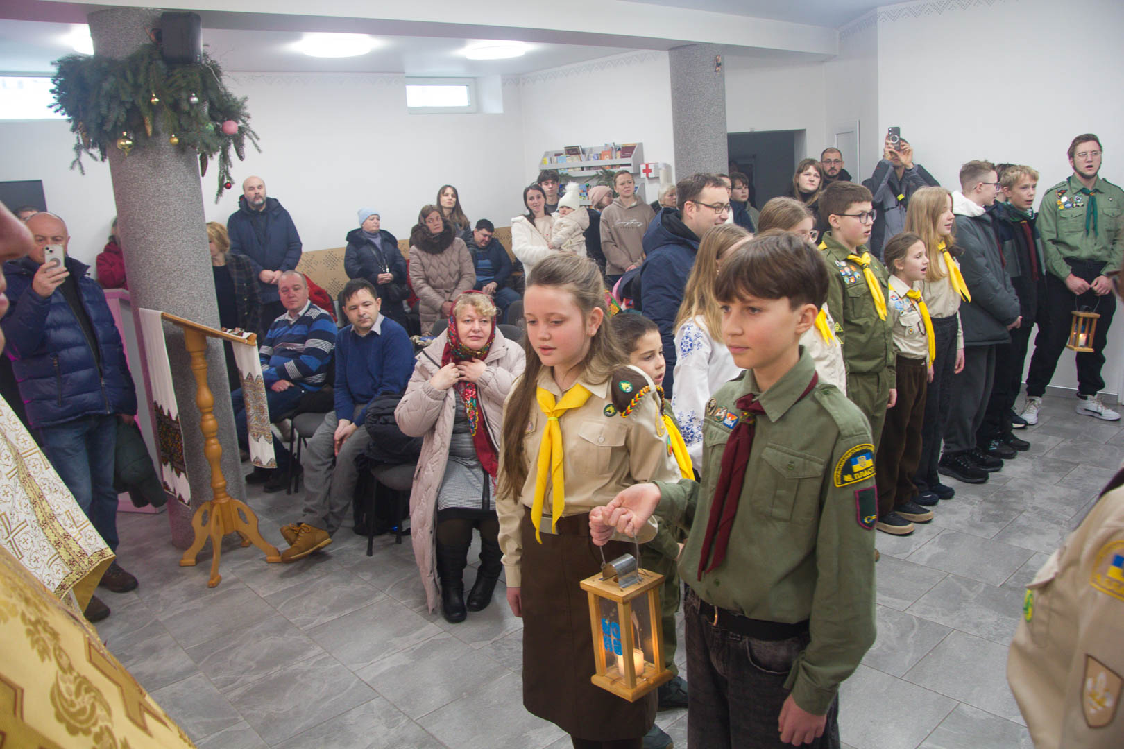 Вифлеємський вогонь знову прибув до нашої громади